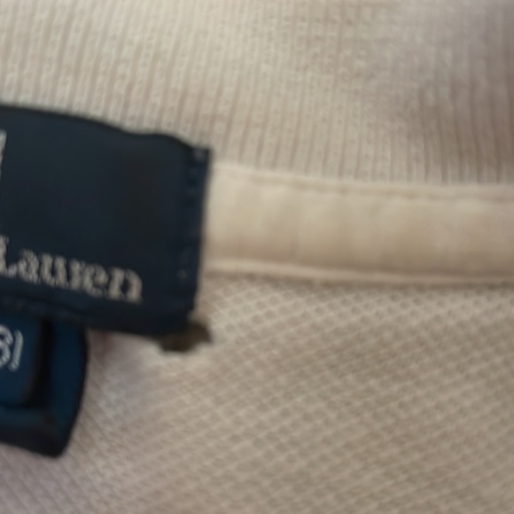 Boys Ralph Lauren Polo. Size 16/18. Greats shape except for tiny hole at label - Picture 3 of 4